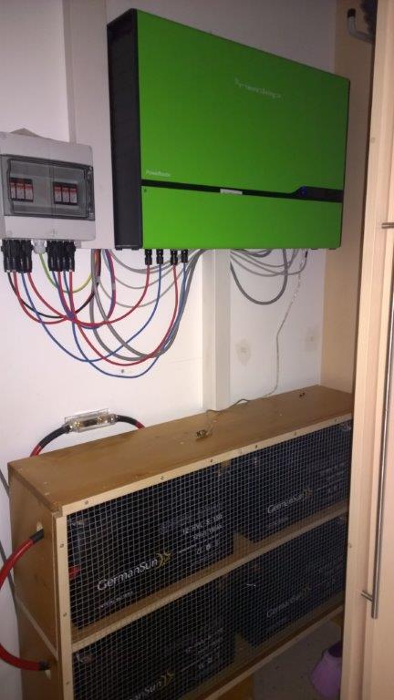 NEDAP Powerrouter mit Solarbatterien